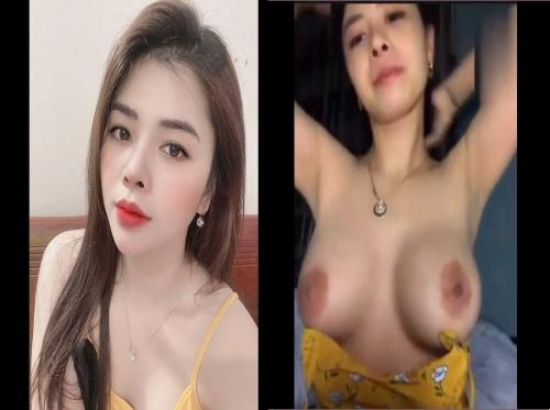 Pemilik toko pakaian memiliki payudara yang besar